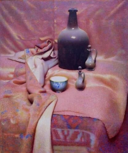 Still Life - Rose Drapes