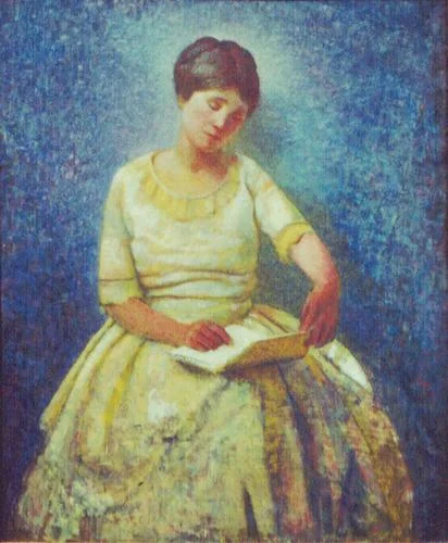 Gertrude in Yellow Dress
