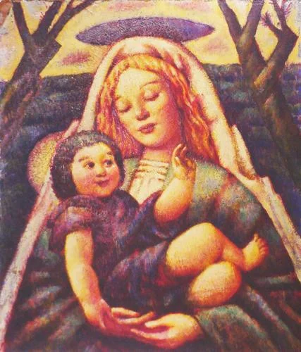 Madonna and Child (Smiling Child)