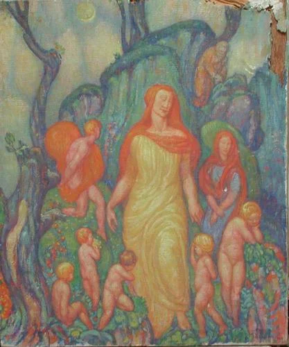 Woman with Children