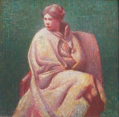 Woman Seated (Red Robe)