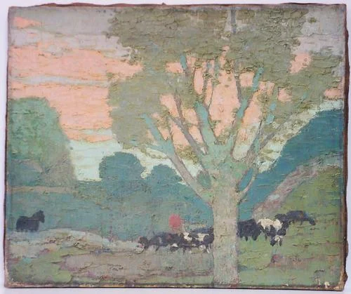 Landscape with Cows