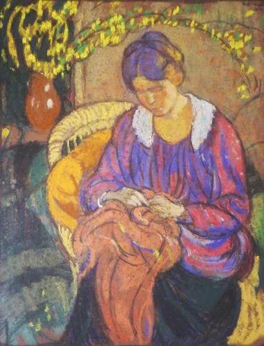 Portrait of Wife Gertrude