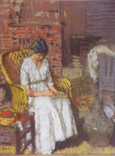 Portrait of Wife Gertrude