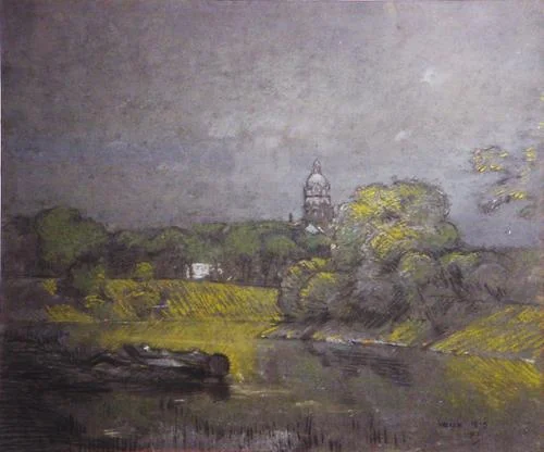 Court House, Warren (from over valley)
