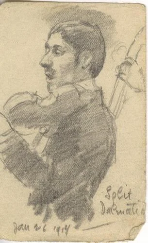 Man Playing Violin