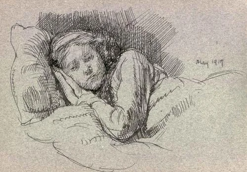 Gertrude Sleeping